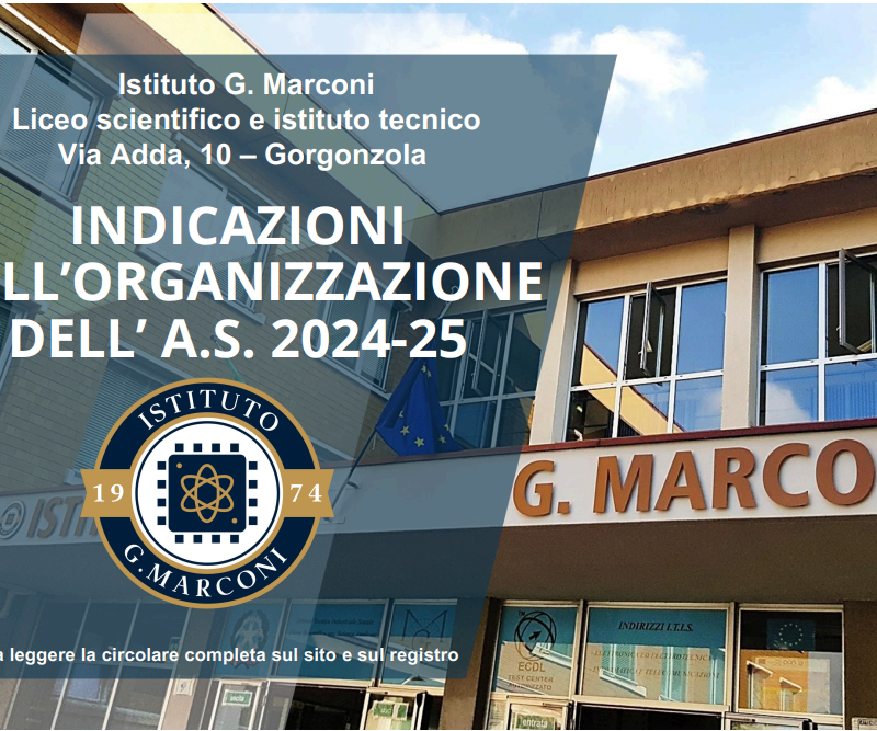 Anno scolastico 2024/25